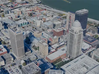 Louisville City, USA (2024) 3D Model preview