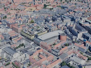 Aarhus City, Denmark (2023) 3D Model preview