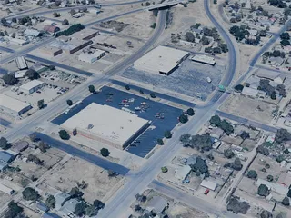 Amarillo City, USA (2023) 3D Model preview