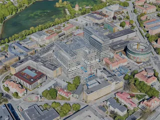Malmo City, Sweden (2023) 3D Model preview