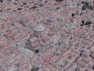 Pavia City, Italy (2023) 3D Model preview