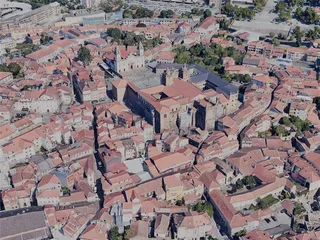 Viseu City, Portugal (2023) 3D Model preview