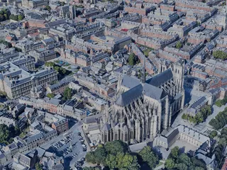 Amiens City, France (2022) 3D Model preview