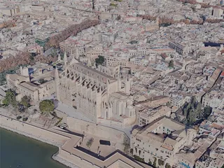 Palma City, Spain (2023) 3D Model preview