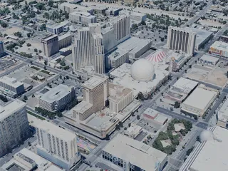 Reno City, USA (2023) 3D Model preview