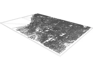 Seattle City 3D Model preview