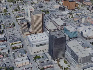Anchorage City, AK, USA (2022) 3D Model preview