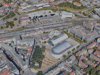 Bielefeld City, Germany (2023) 3D Model preview