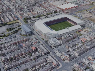 Blackpool City, UK (2022) 3D Model preview