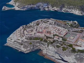 Bonifacio City, France (2022) 3D Model preview