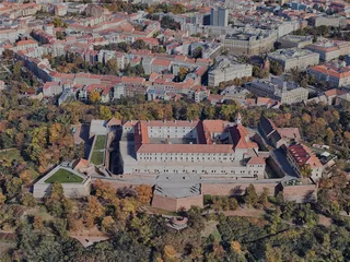 Brno City, Czechia (2023) 3D Model preview