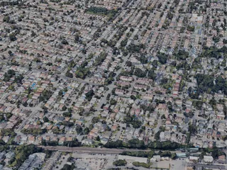 New York City, Staten Island, USA (2022) 3D Model preview