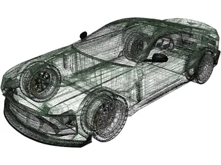 Aston Martin Valour (2023) 3D Model preview