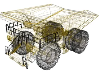 CAT 795 3D Model preview