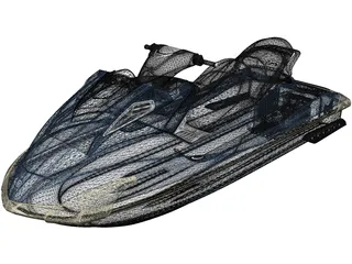 Yamaha WaveRunner FX HO 3D Model preview