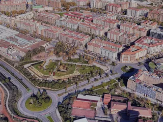 Caceres City, Spain (2023) 3D Model preview