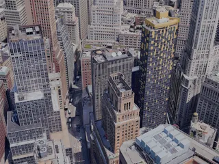 New York City, Lower Manhattan, USA (2023) 3D Model preview