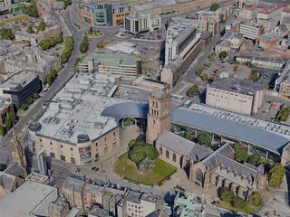 Dundee City, Scotland, UK (2022) 3D Model preview