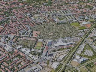 Erfurt City, Germany (2022) 3D Model preview