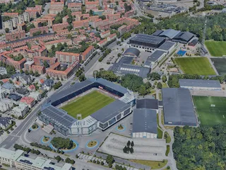 Helsingborg City, Sweden (2022) 3D Model preview
