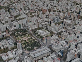 La Plata City, Argentina (2022) 3D Model preview