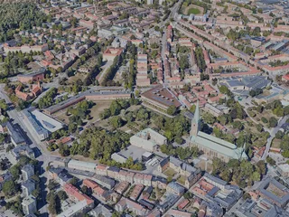 Linkoping City, Sweden (2022) 3D Model preview