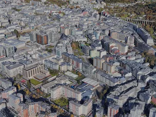 Lugo City, Spain (2023) 3D Model preview