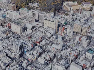 Matsuyama City, Japan (2023) 3D Model preview