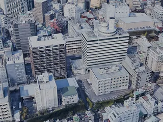 Nagasaki City, Japan (2023) 3D Model preview