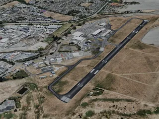 Nelson City, New Zealand (2022) 3D Model preview