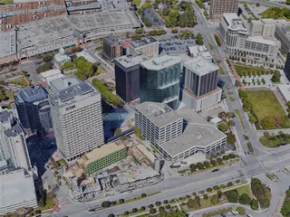 Norfolk City, VA, USA (2023) 3D Model preview