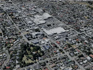 Richmond City, New Zealand (2022) 3D Model preview