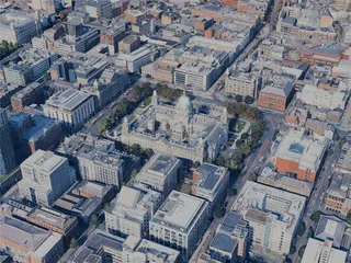 Belfast City, UK (2024) 3D Model preview