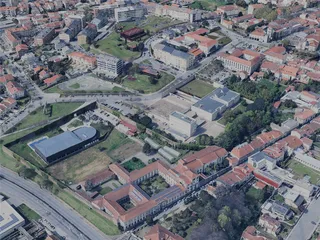 Braga City, Portugal (2024) 3D Model preview