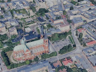 Czestochowa City, Poland (2024) 3D Model preview