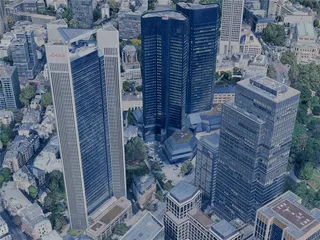 Frankfurt City, Germany (2024) 3D Model preview