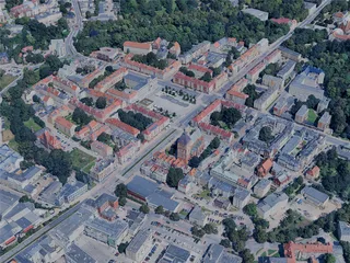 Koszalin City, Poland (2024) 3D Model preview