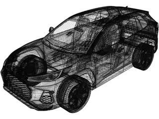 Suzuki Across (2021) 3D Model preview