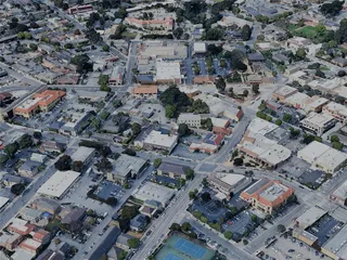 Monterey City, CA, USA (2024) 3D Model preview