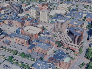 Portland City, ME, USA (2024) 3D Model preview