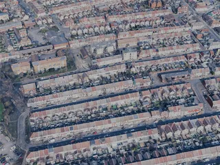 Portsmouth City, UK (2024) 3D Model preview