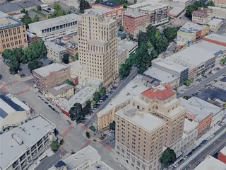 Tacoma City, WA, USA (2024) 3D Model preview
