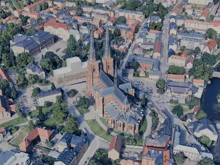 Uppsala City, Sweden (2023) 3D Model preview