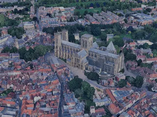 York City, UK (2024) 3D Model preview