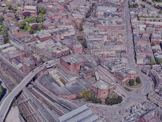 Carlisle City, UK (2023) 3D Model preview