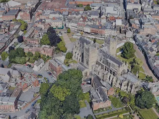 Exeter City, UK (2022) 3D Model preview