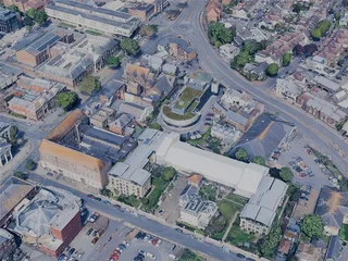 Worthing City, UK (2024) 3D Model preview