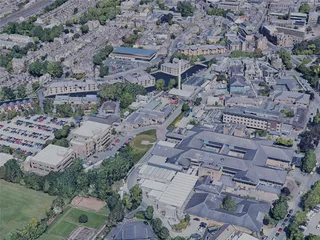 Lancaster City, UK (2023) 3D Model preview