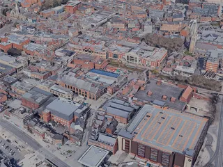 Lincoln City, UK (2023) 3D Model preview