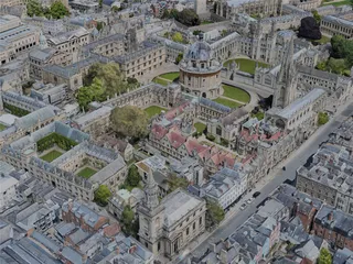 Oxford City, UK (2023) 3D Model preview